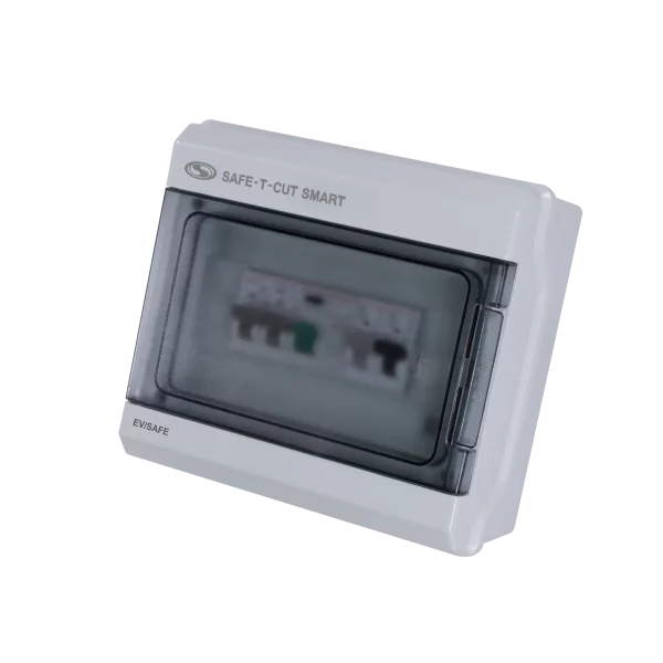 EV/SAFE : กล่องกันน้ำกันฝุ่น +RCCB Type B (2P/40A) +MCB (2P/40A) +เบรกเกอร์ย่อย1P รุ่น WR-7-01 - Image 3