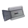 EV/SAFE : กล่องกันน้ำกันฝุ่น +RCCB Type B (4P/40A) +MCB (3P/40A) รุ่น WR-10-01 - Image 3